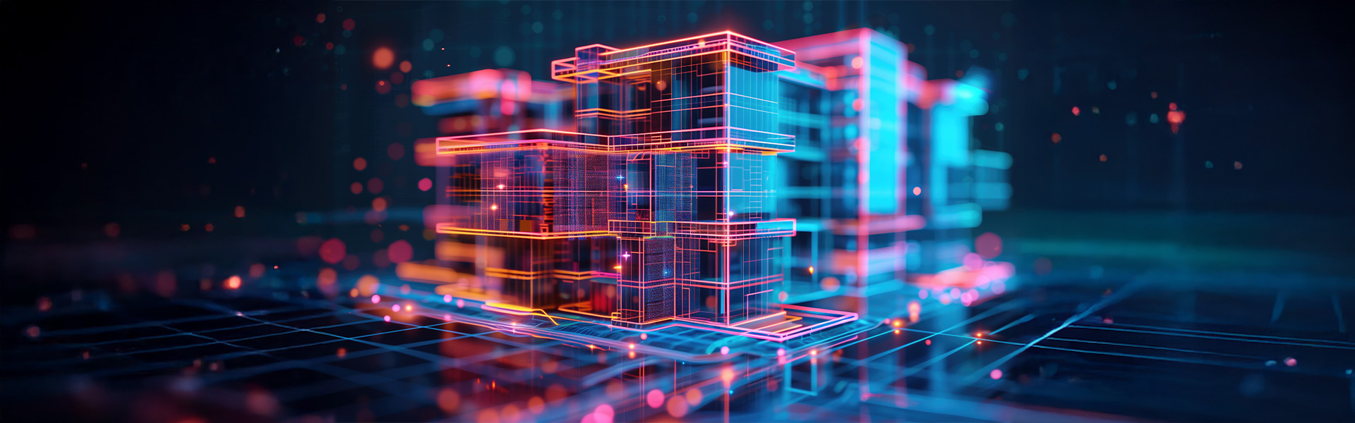 Computergeneriertes 3D-Model einer Planungssoftware.